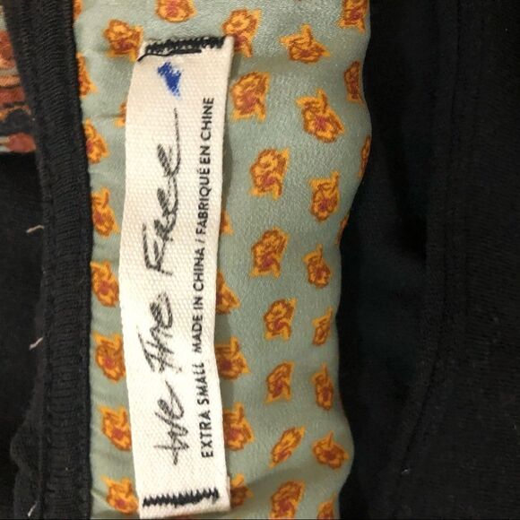 NWOT free people top size XS oversize - Picture 8 of 8